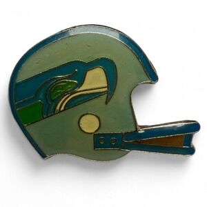 Seattle Seahawks NFL Helmet Enamel Lapel Pin Vintage Collectible Gift‎
